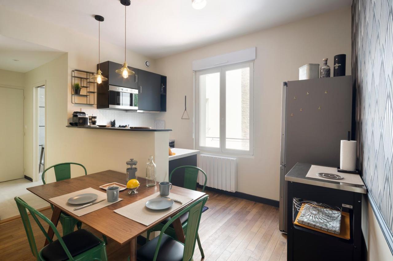 Apartmán Le Brooklyn - Inspiration Us A Deux Pas Des Quais Rennes Exteriér fotografie